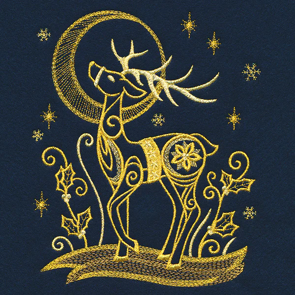 Merry Midnight Reindeer - Image 3