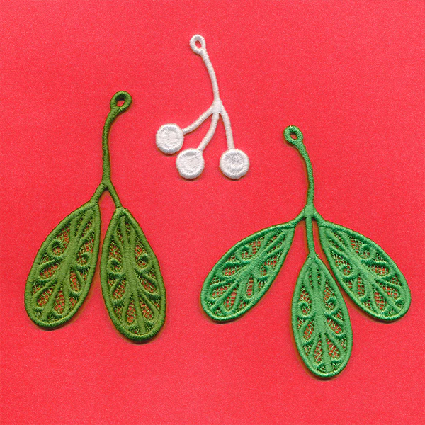 Merry Mistletoe (Lace) - Image 2
