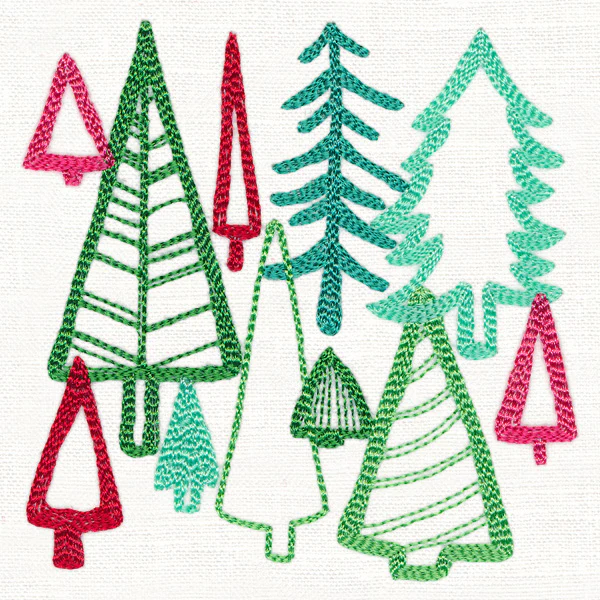 Merry Modern Tree Collage - Image 5
