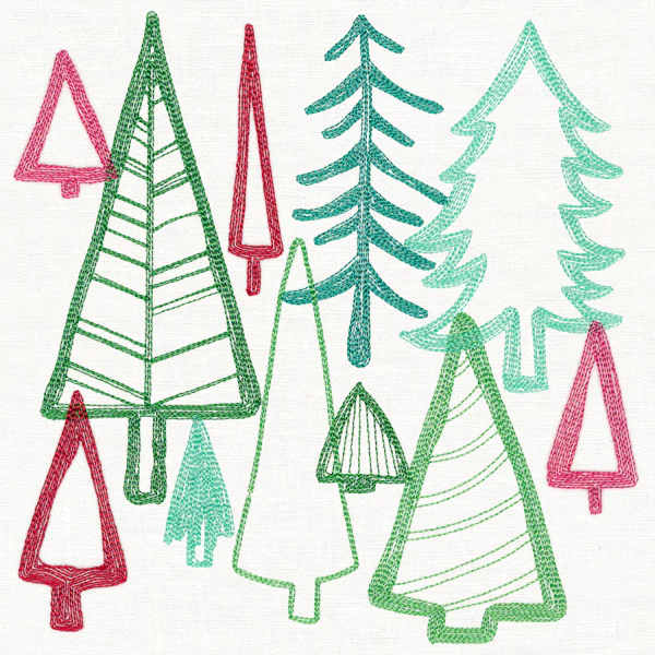 Merry Modern Tree Collage - Image 6