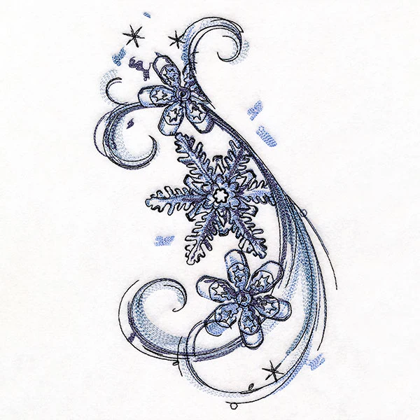 Mesmerized by Winter Snowflakes Spray - Image 5