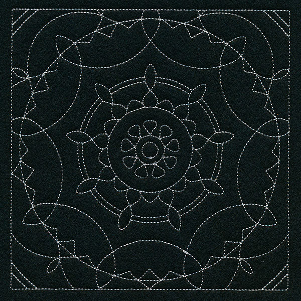 Mesmerizing Mandala Quilting Square 1 - Image 2