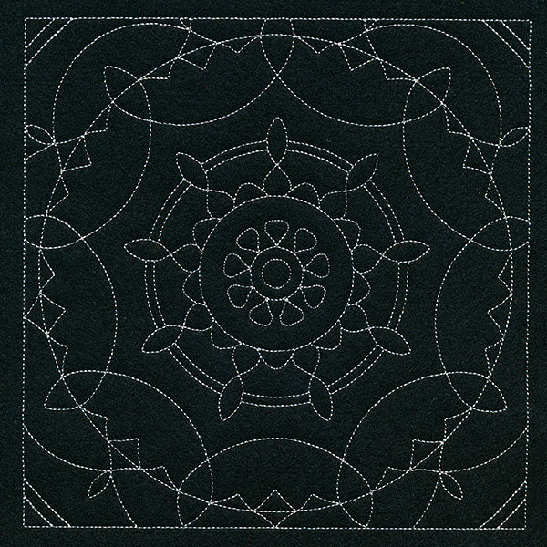Mesmerizing Mandala Quilting Square 1 - Image 3