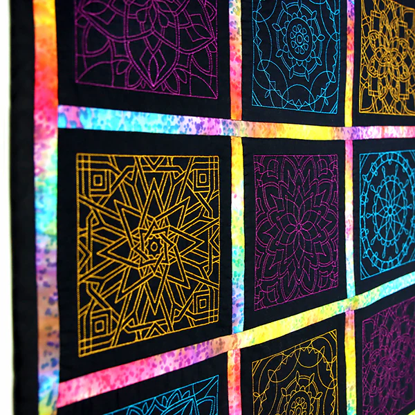 Mesmerizing Mandala Quilting Square 1 - Image 83