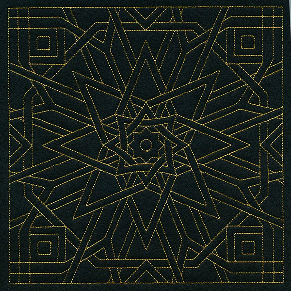 Mesmerizing Mandala Quilting Square 2 - Image 33