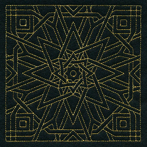 Mesmerizing Mandala Quilting Square 2 - Image 45