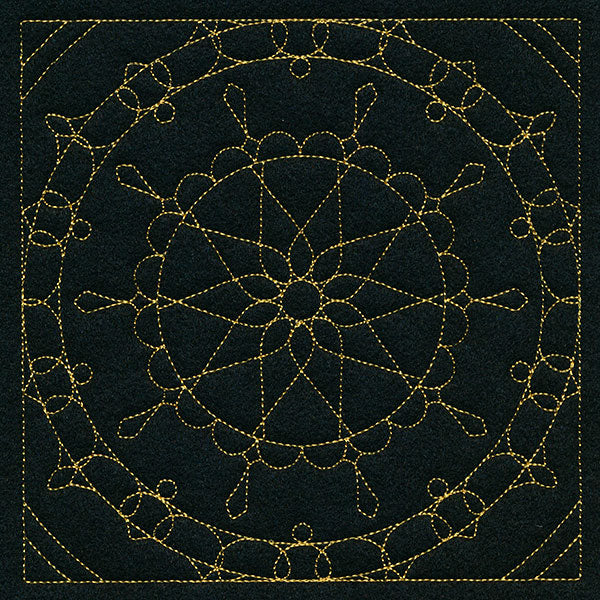 Mesmerizing Mandala Quilting Square 4 - Image 38
