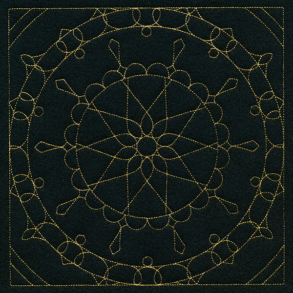 Mesmerizing Mandala Quilting Square 4 - Image 50