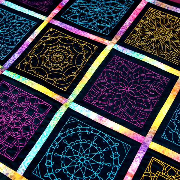 Mesmerizing Mandala Quilting Square 6 - Image 43