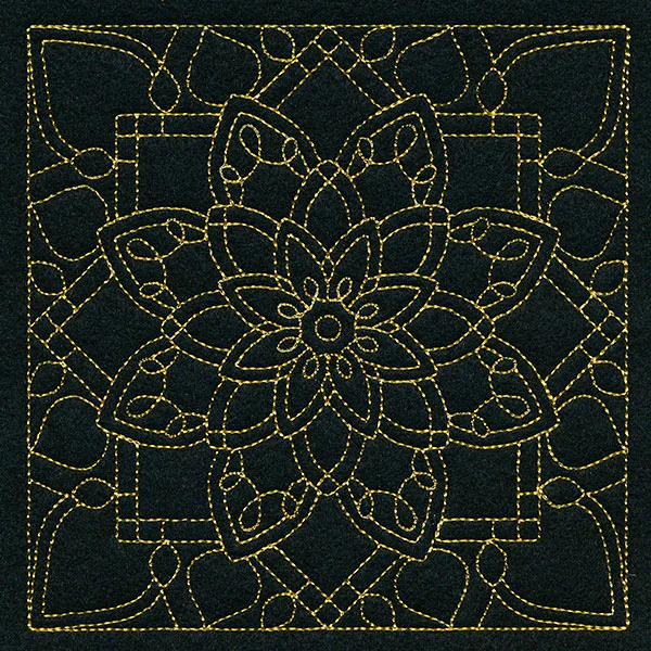 Mesmerizing Mandala Quilting Square 6 - Image 50