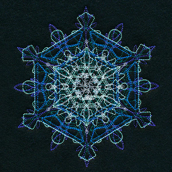 Mesmerizing Snowflake Medallion - Image 3