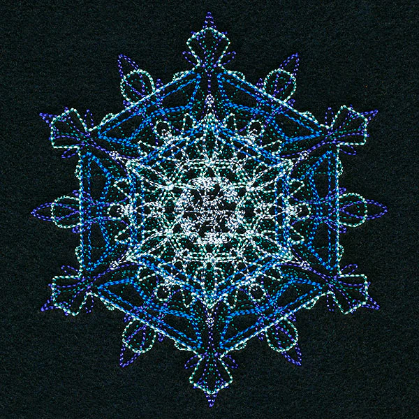 Mesmerizing Snowflake Medallion - Image 5