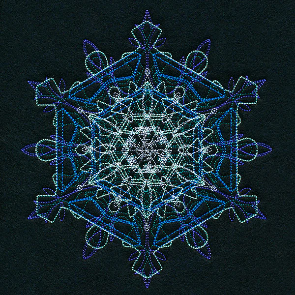 Mesmerizing Snowflake Medallion - Image 7