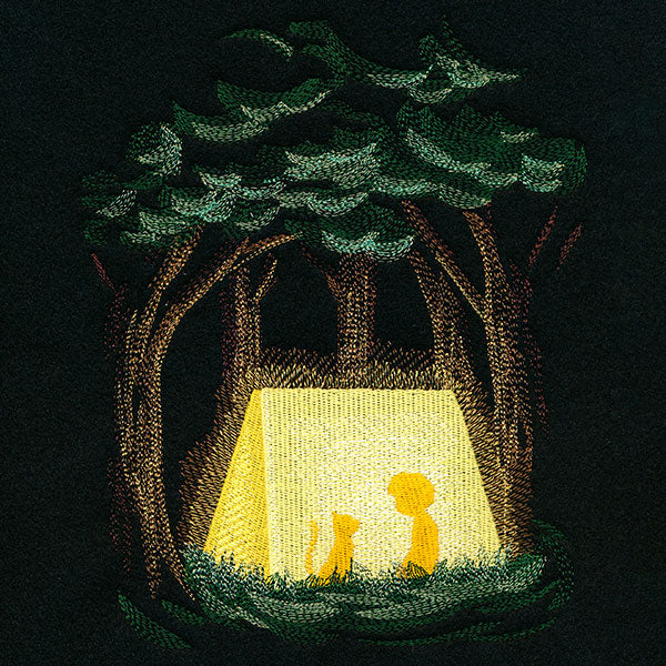 Midnight Camping Silhouette - Image 7