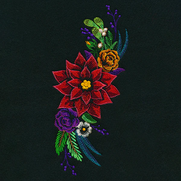 Midnight Christmas Blooms - Image 4