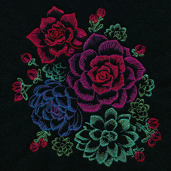 Midnight Flowers Bouquet