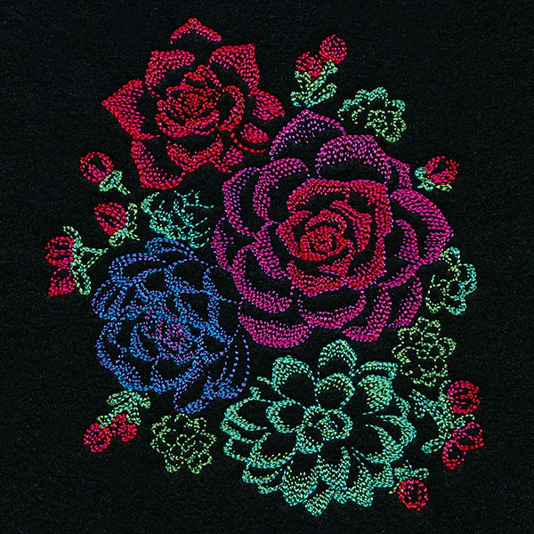 Midnight Flowers Bouquet - Image 5