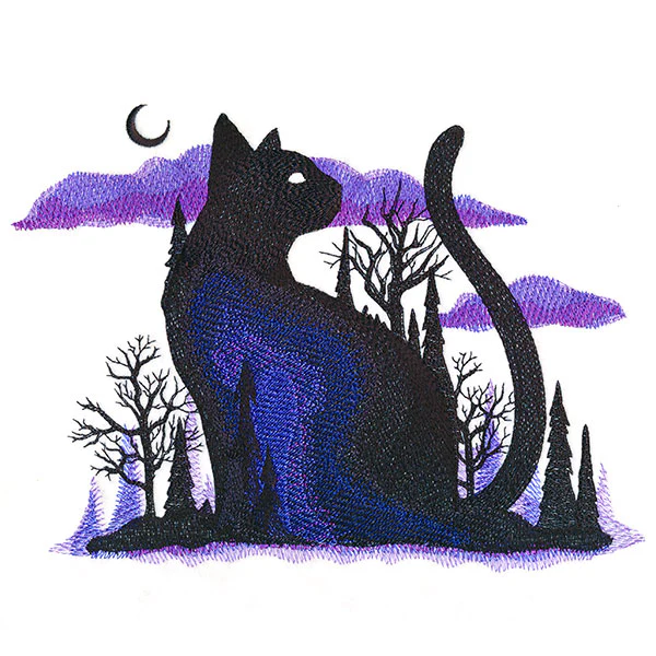 Midnight Forest Kitty - Image 7
