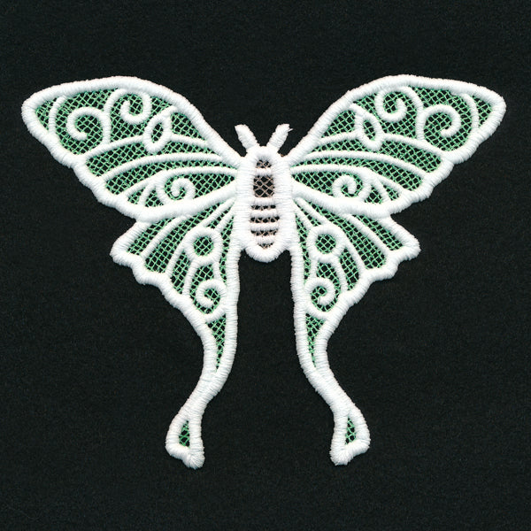 Midnight Glow Luna Moth (Lace) - Image 11