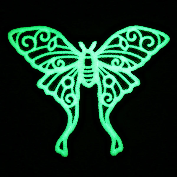 Midnight Glow Luna Moth (Lace) - Image 3