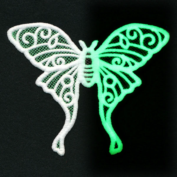 Midnight Glow Luna Moth (Lace) - Image 4