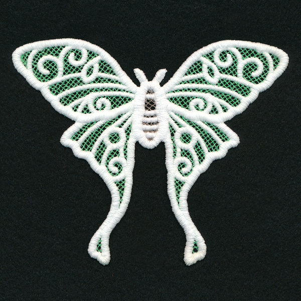 Midnight Glow Luna Moth (Lace) - Image 5