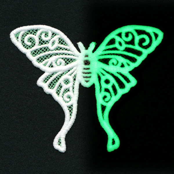 Midnight Glow Luna Moth (Lace) - Image 7
