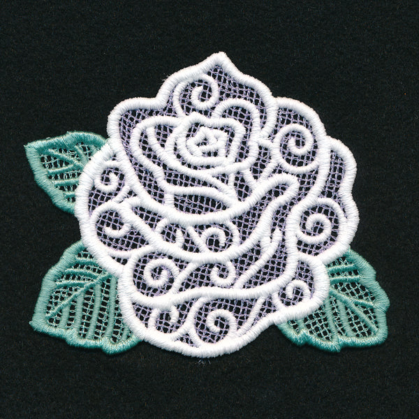 Midnight Glow Rose (Lace) - Image 8