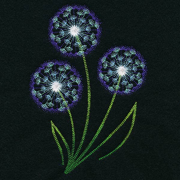 Midnight Illumination Dandelions - Image 3