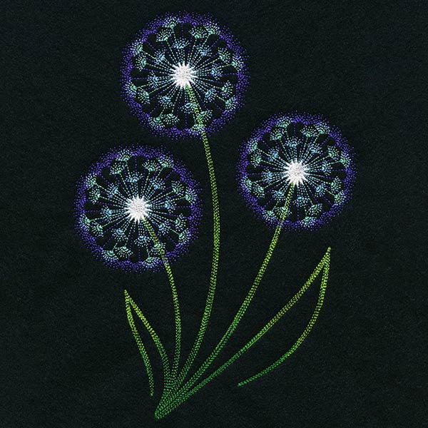 Midnight Illumination Dandelions - Image 4