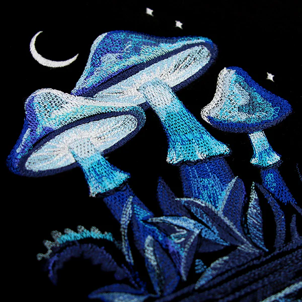 Midnight Mushroom Reflections - Image 2