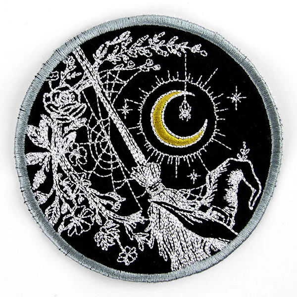 Midnight Witches Coaster (In-the-Hoop) - Image 3