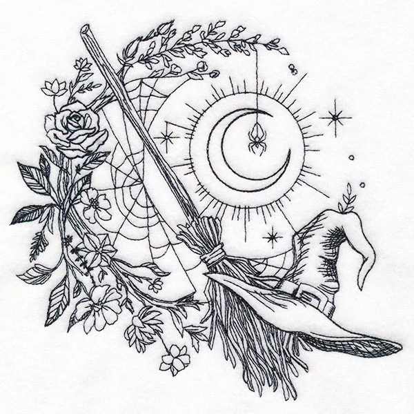 Midnight Witches Wreath - Image 3