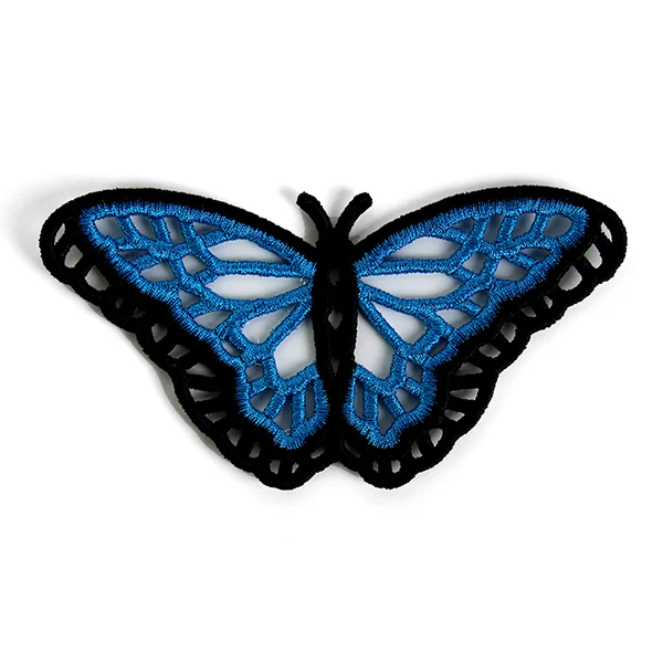 Midsummer Blue Morpho Butterfly (Lace) - Image 5