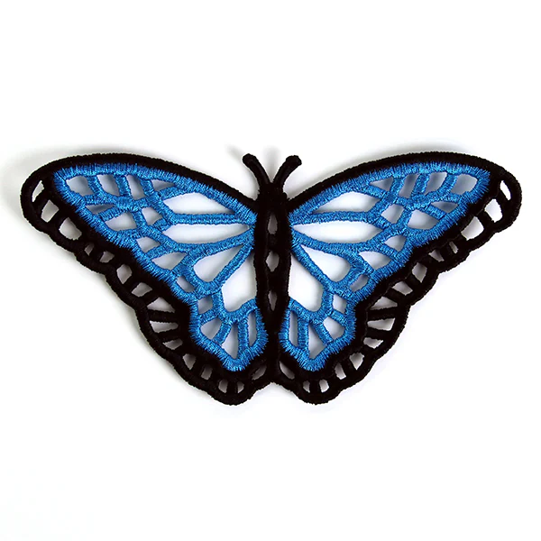 Midsummer Blue Morpho Butterfly (Lace) - Image 8