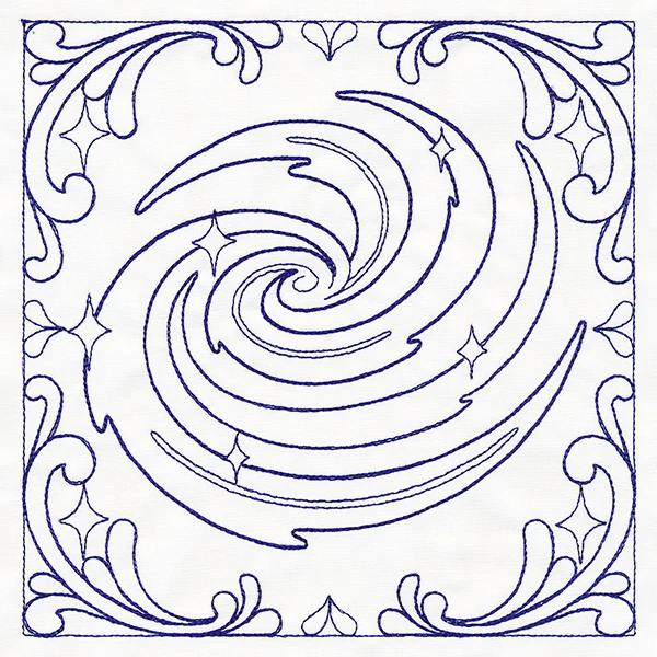 Milky Way Quilting Square - Image 2