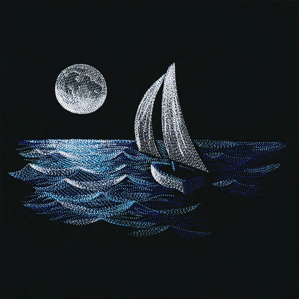 Mirage Sailboat Scene - Image 12
