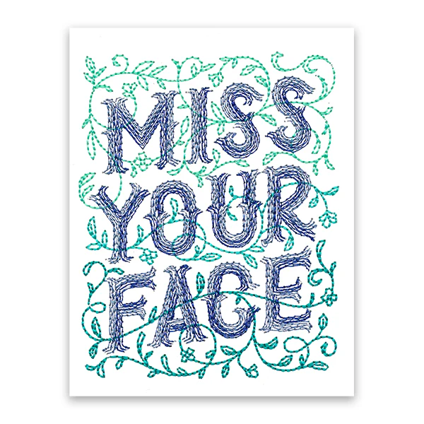 Miss Your Face (Cardstock) - Image 3