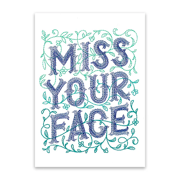 Miss Your Face (Cardstock) - Image 5