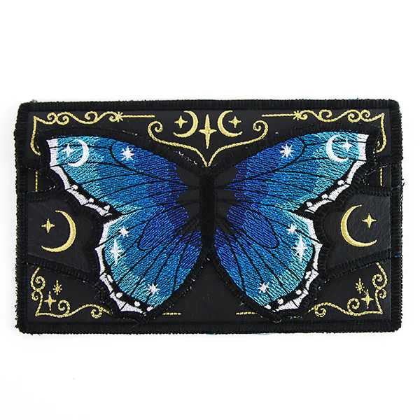 Modern Blue Morpho Clutch (In-the-Hoop) - Image 8