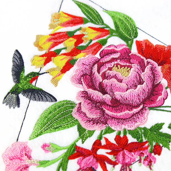 Modern Hummingbirds and Flowers Feature - Image 8