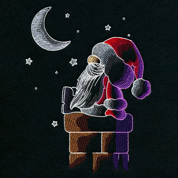 Moon Gazing Santa Gnome - Image 7