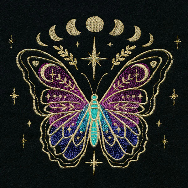Moon Phases Butterfly