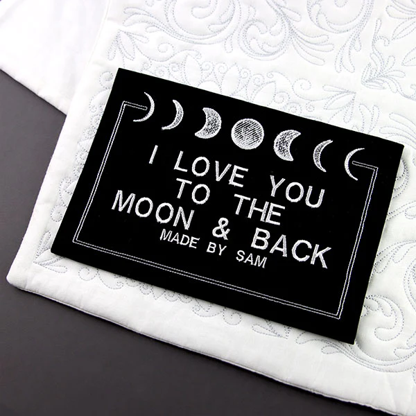 Moon Phases Quilt Label - Image 6