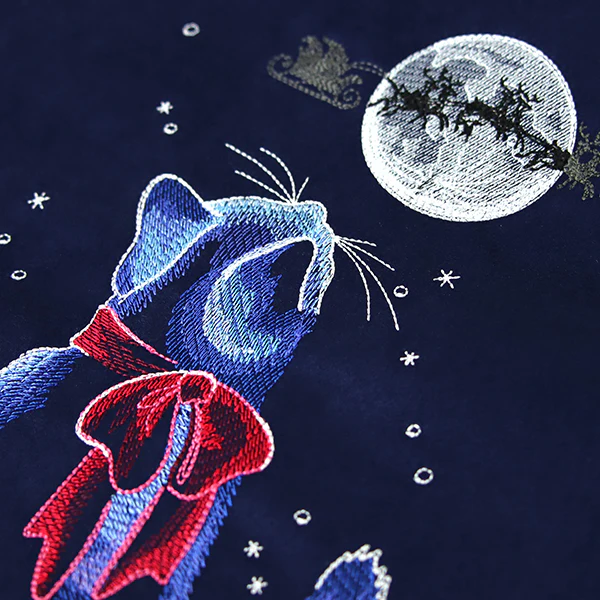 Moonlit Christmas Kitty - Image 4