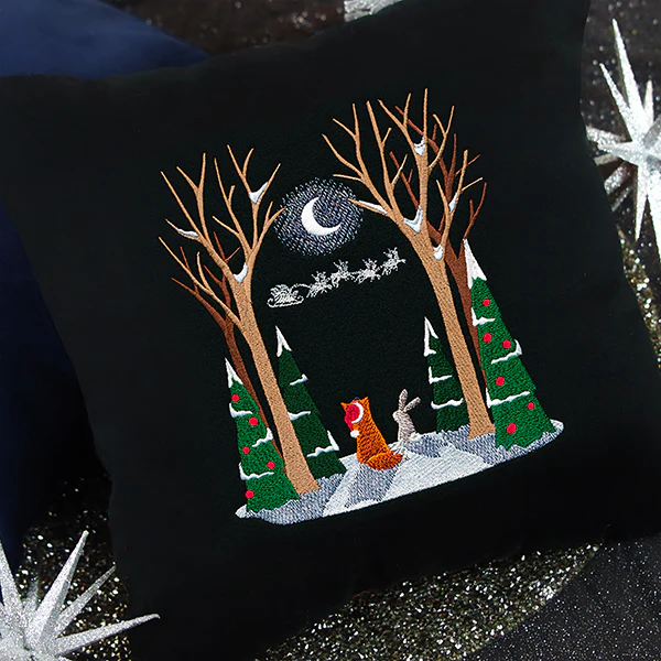 Moonlit Christmas Scene - Image 6
