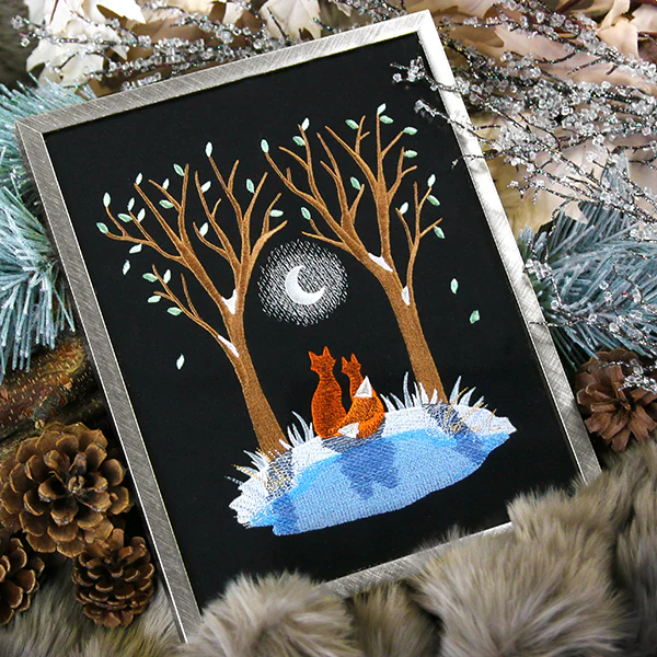 Moonlit Frost Scene - Image 8