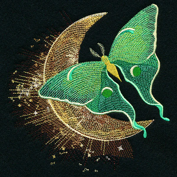 Moonlit Glow Luna Moth - Image 3