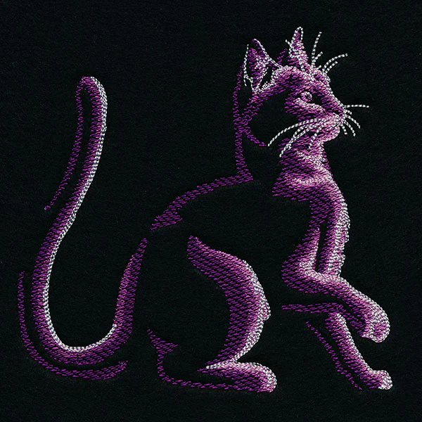 Moonlit Kitties - Poised - Image 3