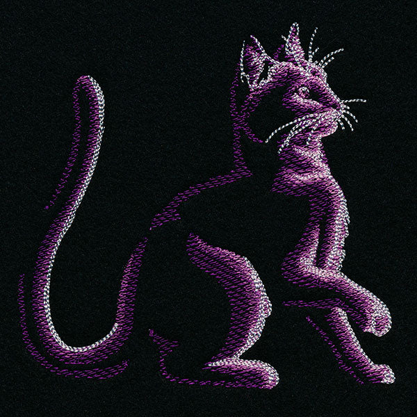 Moonlit Kitties - Poised - Image 5